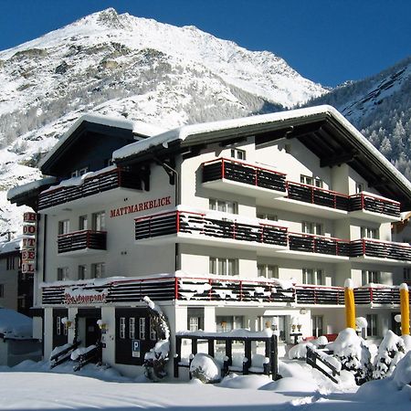 Hotel Restaurant Mattmarkblick Saas-Almagell Zewnętrze zdjęcie