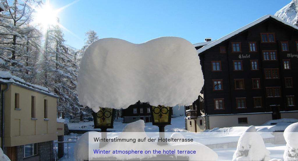 Hotel Restaurant Mattmarkblick Saas-Almagell Zewnętrze zdjęcie
