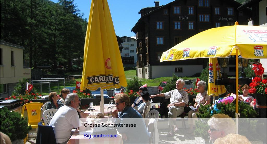 Hotel Restaurant Mattmarkblick Saas-Almagell Zewnętrze zdjęcie